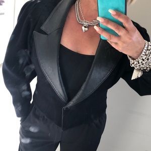 Vintage 80’s Jonathan Stevens wool Cropped jacket